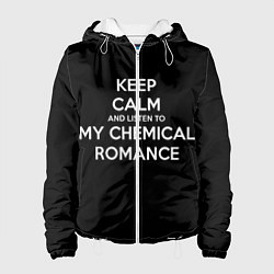 Куртка с капюшоном женская My chemical romance, цвет: 3D-белый