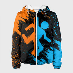 Куртка с капюшоном женская PORTAL, цвет: 3D-белый