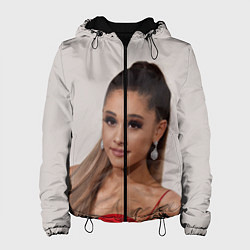 Куртка с капюшоном женская Ariana Grande Ариана Гранде, цвет: 3D-черный