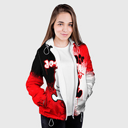 Куртка с капюшоном женская MONOKUMA, цвет: 3D-белый — фото 2