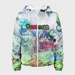 Куртка с капюшоном женская TERRARIA, цвет: 3D-белый