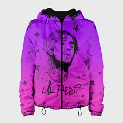 Куртка с капюшоном женская LIL PEEP, цвет: 3D-черный