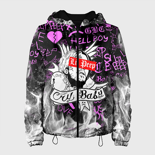 Женская куртка LIL PEEP / 3D-Черный – фото 1