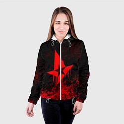 Куртка с капюшоном женская ASTRALIS, цвет: 3D-белый — фото 2