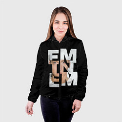 Куртка с капюшоном женская Eminem, цвет: 3D-черный — фото 2