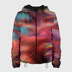 Куртка с капюшоном женская Текста, цвет: 3D-черный