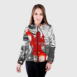 Куртка с капюшоном женская WATCH DOGS 2, цвет: 3D-черный — фото 2