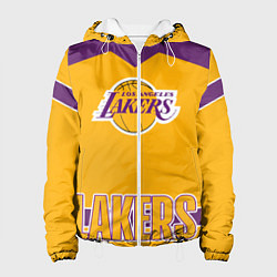 Куртка с капюшоном женская Los Angeles Lakers, цвет: 3D-белый