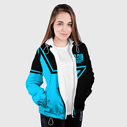 Куртка с капюшоном женская ВДВ, цвет: 3D-белый — фото 2