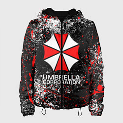 Куртка с капюшоном женская UMBRELLA CORP, цвет: 3D-черный