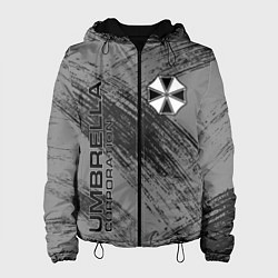Куртка с капюшоном женская Umbrella Corporation, цвет: 3D-черный