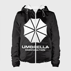 Куртка с капюшоном женская Umbrella Corporation, цвет: 3D-белый