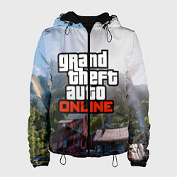 Куртка с капюшоном женская GTA Online, цвет: 3D-черный