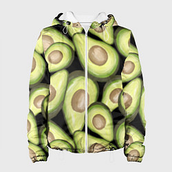 Женская куртка Avocado background
