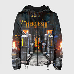 Куртка с капюшоном женская HEROES 3, цвет: 3D-черный