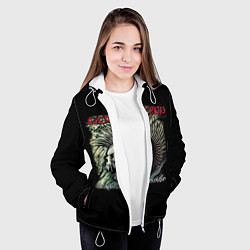 Куртка с капюшоном женская The Exploited, цвет: 3D-белый — фото 2