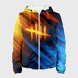 Куртка с капюшоном женская DEAD BY DAYLIGHT, цвет: 3D-белый