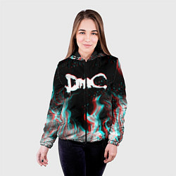 Куртка с капюшоном женская DEVIL MAY CRY DMC, цвет: 3D-черный — фото 2