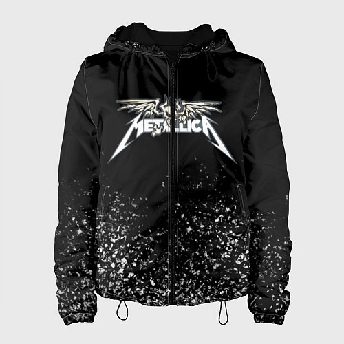 Женская куртка Металлика Metallica / 3D-Черный – фото 1