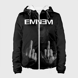 Куртка с капюшоном женская EMINEM, цвет: 3D-белый