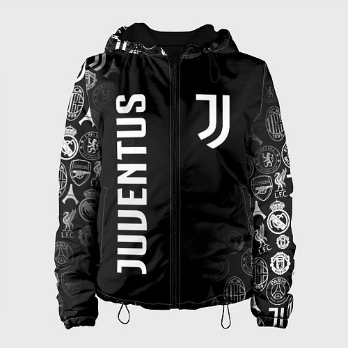 Женская куртка JUVENTUS / 3D-Черный – фото 1