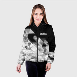 Куртка с капюшоном женская Muse, цвет: 3D-черный — фото 2
