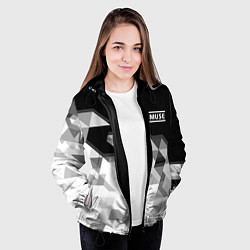 Куртка с капюшоном женская Muse, цвет: 3D-черный — фото 2