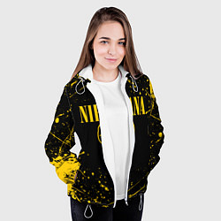 Куртка с капюшоном женская NIRVANA, цвет: 3D-белый — фото 2