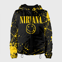 Куртка с капюшоном женская NIRVANA, цвет: 3D-черный