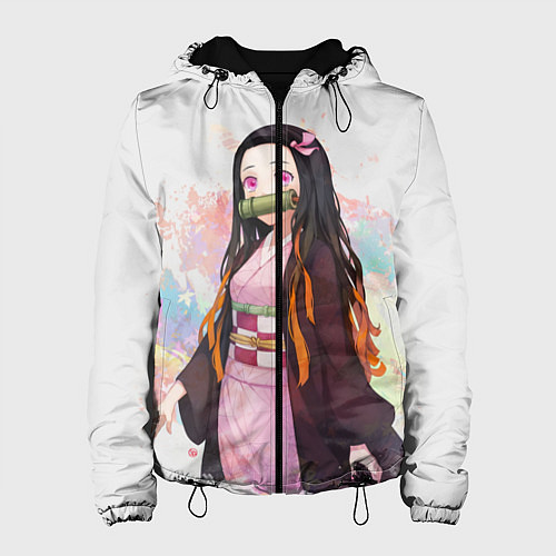 Женская куртка KIMETSU NO YAIBA / 3D-Черный – фото 1