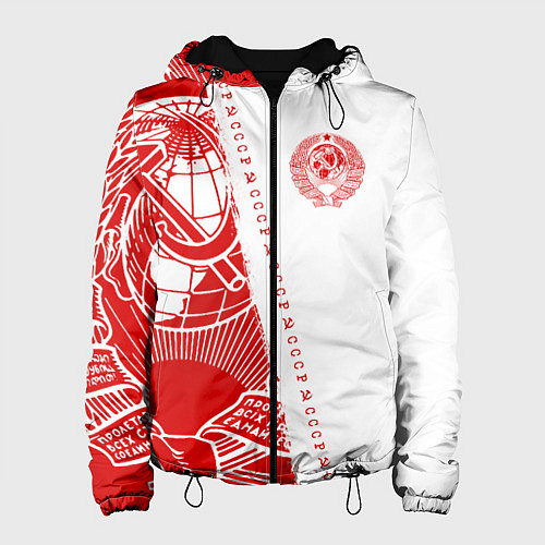 Женская куртка СССР / 3D-Черный – фото 1