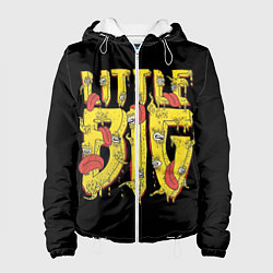 Куртка с капюшоном женская Little Big, цвет: 3D-белый