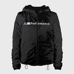 Куртка с капюшоном женская BMW M PERFORMANCE, цвет: 3D-черный