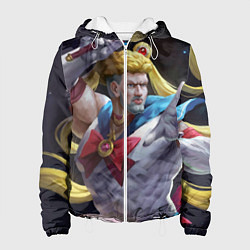 Куртка с капюшоном женская Сейлор Панч, цвет: 3D-белый