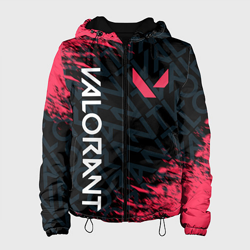 Женская куртка VALORANT / 3D-Черный – фото 1