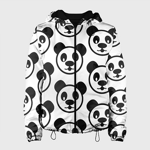 Женская куртка Panda / 3D-Черный – фото 1