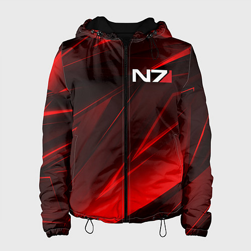 Женская куртка MASS EFFECT N7 / 3D-Черный – фото 1