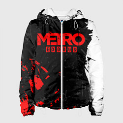 Куртка с капюшоном женская METRO EXODUS, цвет: 3D-белый