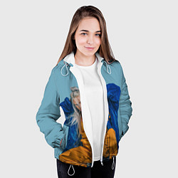 Куртка с капюшоном женская Billie Eilish, цвет: 3D-белый — фото 2
