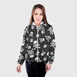 Куртка с капюшоном женская Scorpions, цвет: 3D-белый — фото 2