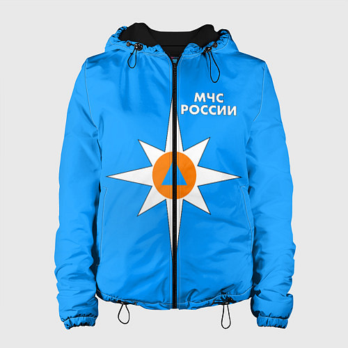 Женская куртка МЧС России / 3D-Черный – фото 1