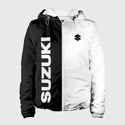 Куртка с капюшоном женская Suzuki Z, цвет: 3D-белый