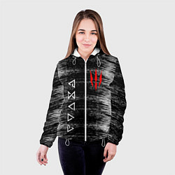 Куртка с капюшоном женская THE WITCHER, цвет: 3D-белый — фото 2