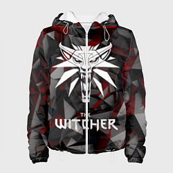 Куртка с капюшоном женская The Witcher, цвет: 3D-белый