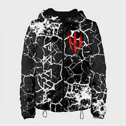 Куртка с капюшоном женская The Witcher, цвет: 3D-черный