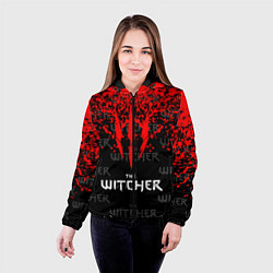 Куртка с капюшоном женская The Witcher, цвет: 3D-черный — фото 2