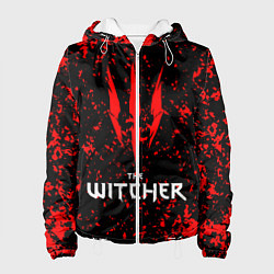 Куртка с капюшоном женская The Witcher, цвет: 3D-белый
