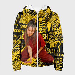 Куртка с капюшоном женская Billie Eilish, цвет: 3D-белый