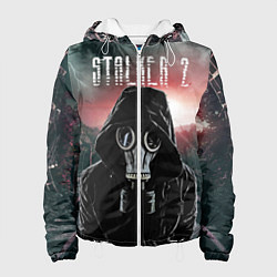 Куртка с капюшоном женская Stalker 2 Зона, цвет: 3D-белый