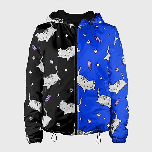 Женская куртка КИСЫ / 3D-Черный – фото 1